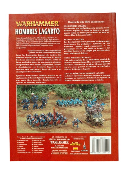 WARHAMMER HOMBRES LAGARTO. GAMES WORKSHOP