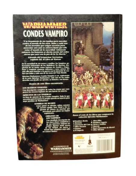 WARHAMMER CONDES VAMPIRO. GAMES WORKSHOP