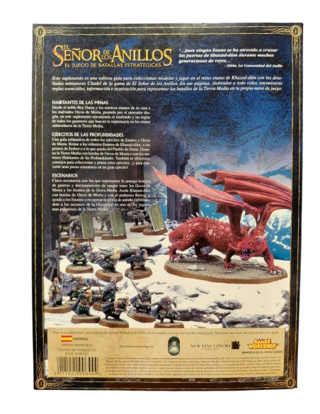 EL SEÑOR DE LOS ANILLOS KHAZAD-DÛM. GAMES WORKSHOP