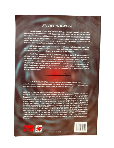 JOC DE ROL ELRIC. JOC INTERNACIONAL