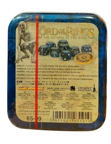 EL SEÑOR DE LOS ANILLOS PACK DE DAUS DE MINAS...