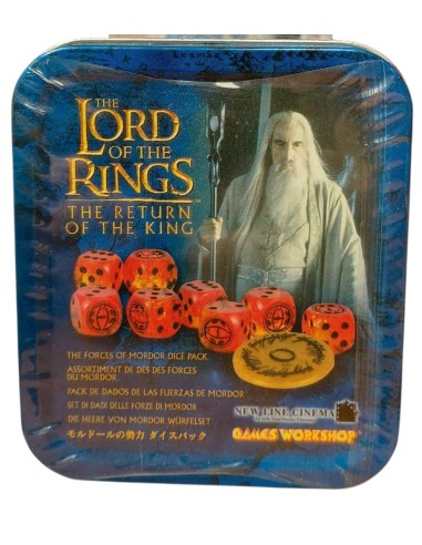EL SEÑOR DE LOS ANILLOS PACK DE DADOS DE LAS...