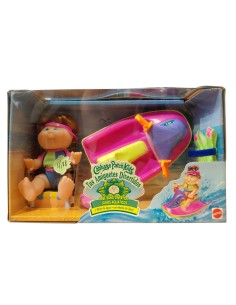 NINA CABBAGE PATCH KIDS. Nadó bany divertit i moto...