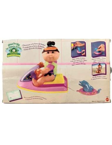 MUÑECA CABBAGE PATCH KIDS. Bebé baño divertido...