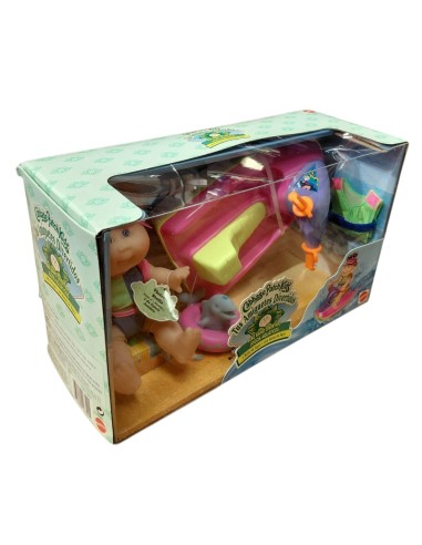 MUÑECA CABBAGE PATCH KIDS. Bebé baño divertido...