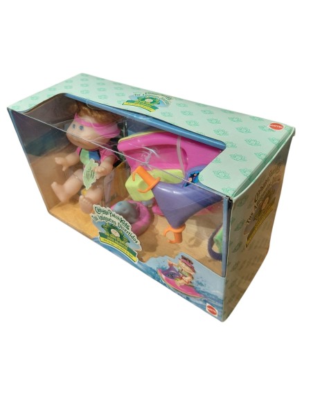 NINA CABBAGE PATCH KIDS. Nadó bany divertit i moto d'aigua. MATTEL
