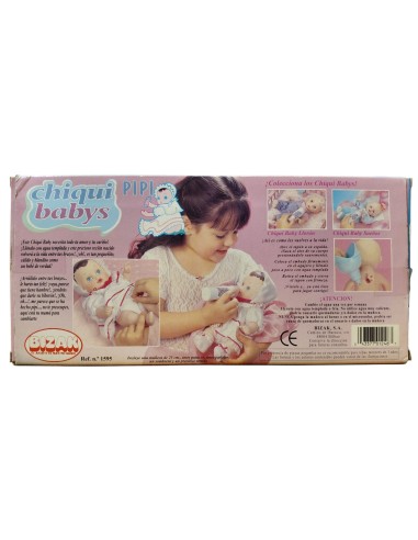 MUÑECA CHIQUI BABYS PIPI. BIZAK