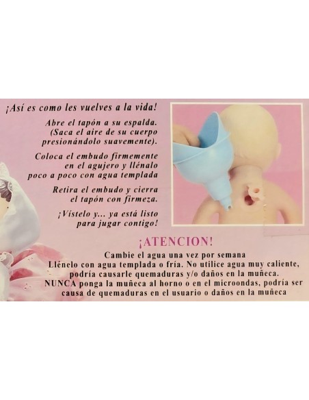 MUÑECA CHIQUI BABYS PIPI. BIZAK