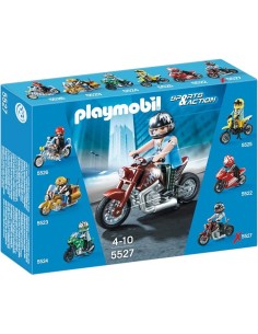 5527 Moto Custom amb personatge. PLAYMOBIL