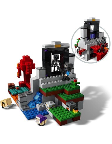 21172 LEGO MINECRAFT EL PORTAL EN RUNES
