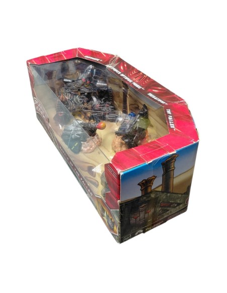 TRANSFORMERS ROBOT HEROES BATTLE OF FALLEN. HASBRO