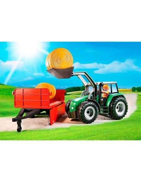 6130 PLAYMOBIL COUNTRY TRACTOR CON TRÁILER