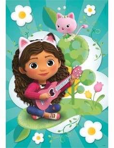 PUZZLE 3X48 GABBY'S DOLLHOUSE. CLEMENTONI 2