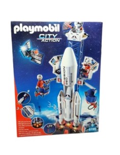 6195 Cohete con plataforma de lanzamiento. PLAYMOBIL