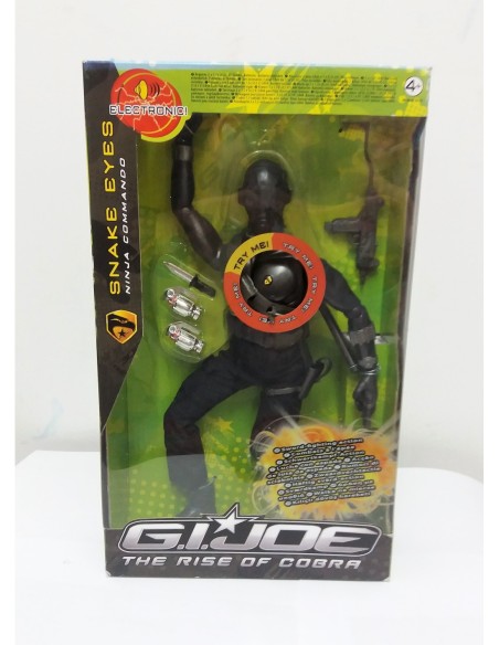G.I. JOE Snake Eyes electrónico 12"- Hasbro