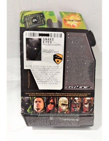 G.I.JOE THE RISE OF COBRA - Snake Eyes Ninja...