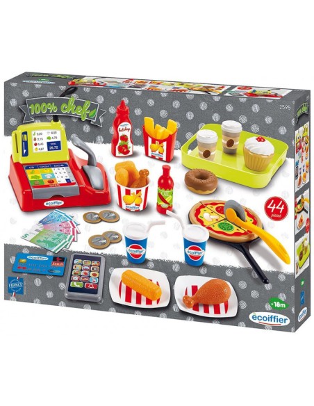 SET FAST FOOD 100% CHEF. MENJAR RÀPID. ÉCOIFFIER