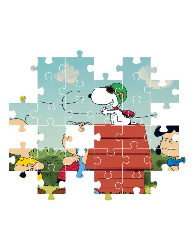 PUZZLE 180 PECES THE SNOOPY SHOW. CLEMENTONI