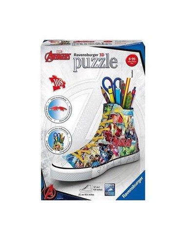 PUZZLE 3D SNEAKER AVENGERS. RAVESBURGER.