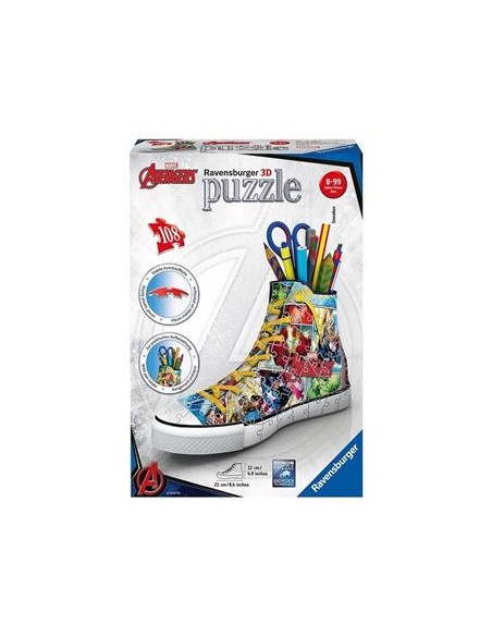 PUZZLE 3D SNEAKER AVENGERS. RAVESBURGER.