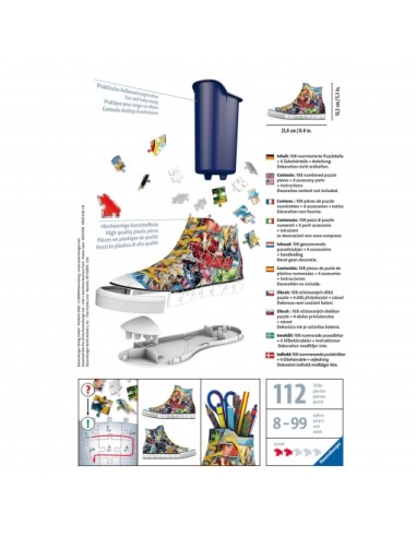 PUZZLE 3D SNEAKER AVENGERS. RAVESBURGER.