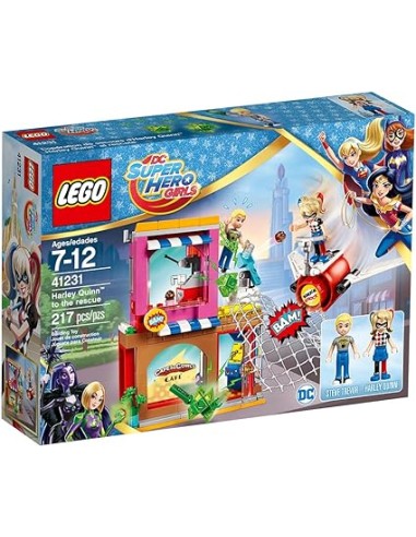 41231 LEGO DC SUPER HERO GIRLS. Harley Quinn al rescat