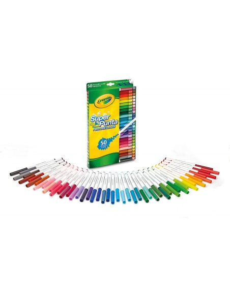 50 ROTULADORES CRAYOLA.