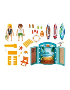 5641 PLAYMOBIL COFRE TIENDA DE SURF. 2