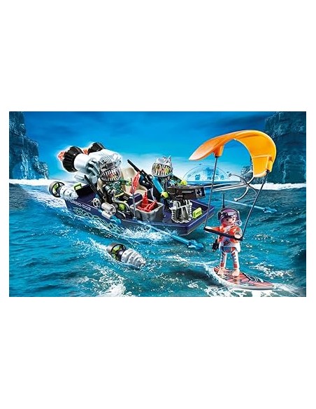 70006 PLAYMOBIL TOP AGENTS. TEAM S.H.A.R.K. NAU AMB  ARPÓ