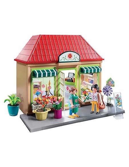 70016 PLAYMOBIL  CITY LIFE. LA MEVA FLORÍSTERIA.