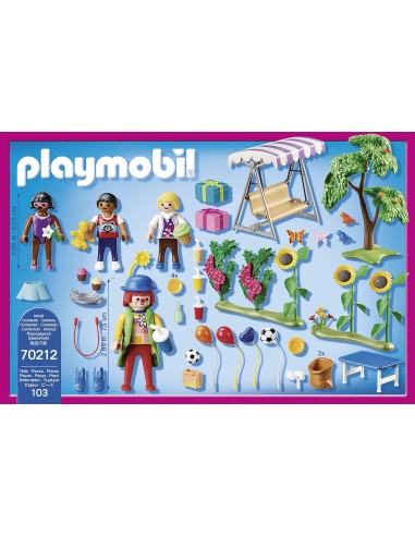 70212 PLAYMOBIL DOLLHOUSE FESTA D'ANIVERSARI.