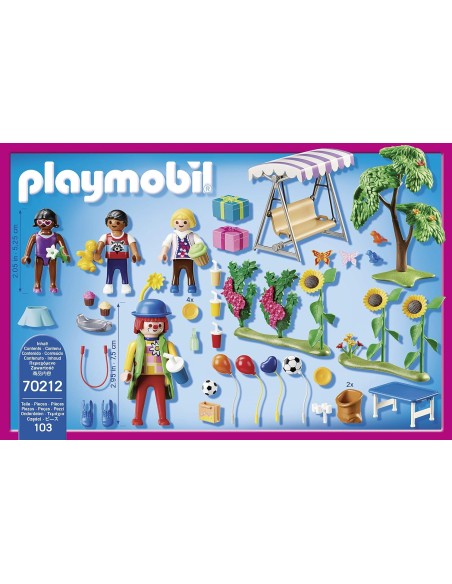 70212 PLAYMOBIL DOLLHOUSE FESTA D'ANIVERSARI.