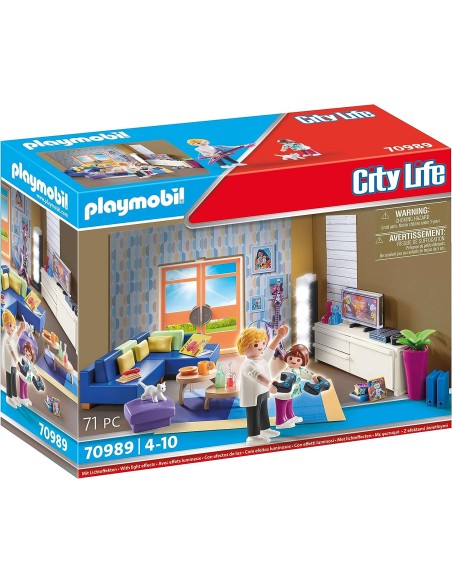 70989 PLAYMOBIL CITY LIFE SALÓN.