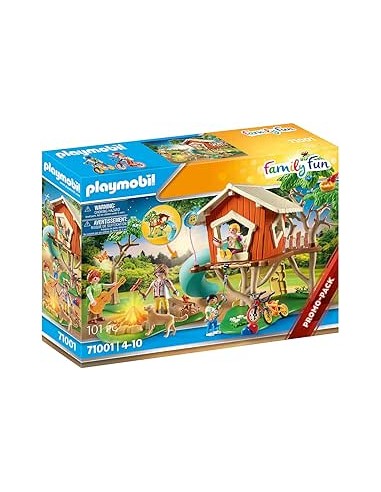 71001 PLAYMOBIL FAMILY FUN AVENTURA A LA CASA DE L'ARBRE AMB TOBOGAN