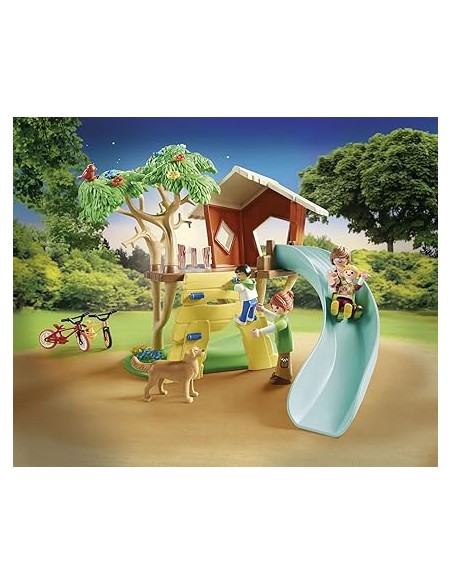 71001 PLAYMOBIL FAMILY FUN AVENTURA A LA CASA DE L'ARBRE AMB TOBOGAN