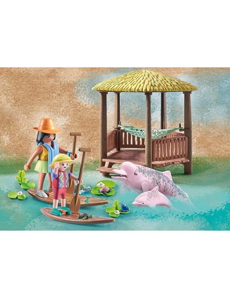 71143 WILTOPIA TOUR DE REM AMB ELS DOFINS DE RIU. PLAYMOBIL