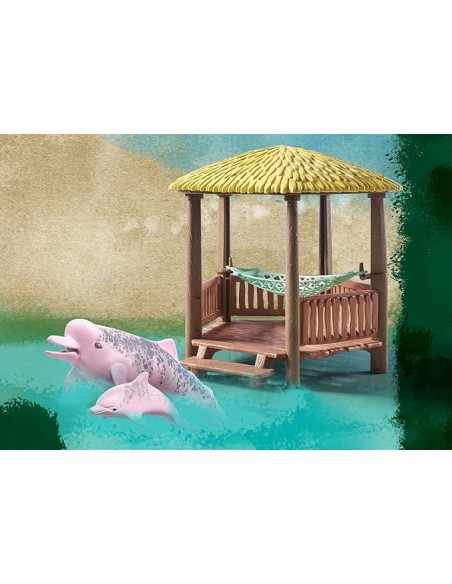 71143 WILTOPIA TOUR DE REM AMB ELS DOFINS DE RIU. PLAYMOBIL