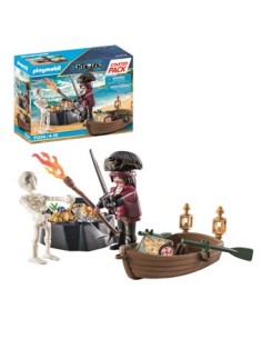 71254 PLAYMOBIL PIRATES STARTER PACK PIRATA AMB BARCA A... 2