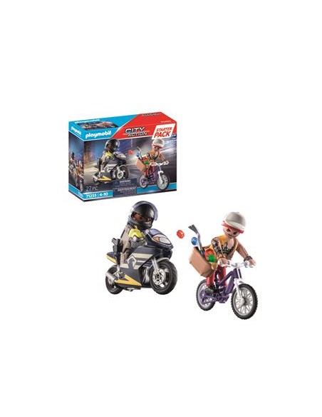 71256 PLAYMOBIL CITY ACTION STARTER PACK FUERZAS ESPECIALES Y LADRON.