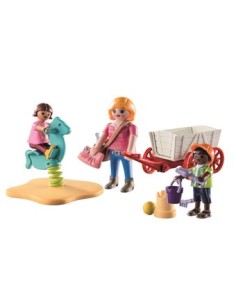 71258 PLAYMOBIL CITY LIFE STARTER PACK EDUCADORA CON CARRITO 2