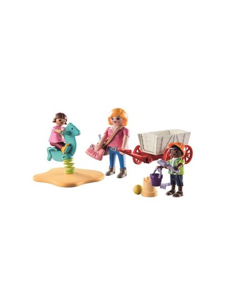 71258 PLAYMOBIL CITY LIFE STARTER PACK EDUCADORA AMB CARRET.