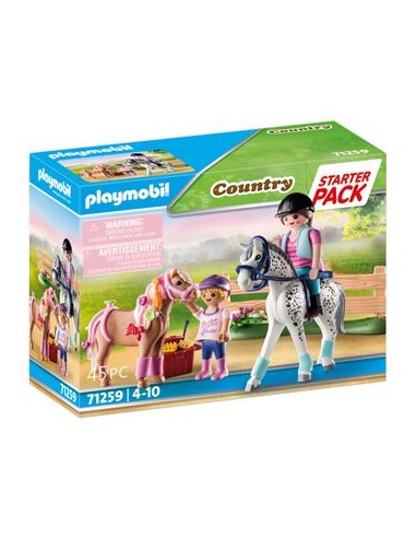 71259 PLAYMOBIL COUNTRY STARTER PACK CURA DE CAVALLS. 