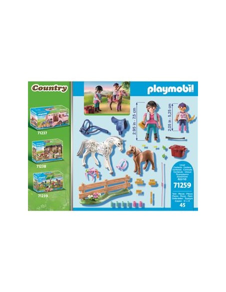 71259 PLAYMOBIL COUNTRY STARTER PACK CURA DE CAVALLS. 