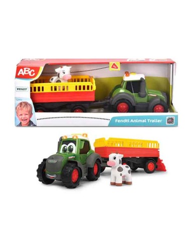 TRACTOR AMB REMOLC ABC. FENDT. DICKIE TOYS