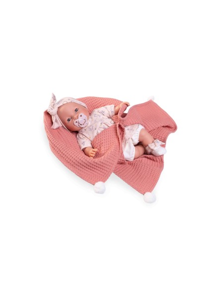 BIMBA LLAGRIMETES AMB MANTETA DE PRIMAVERA 37CM. ANTONIO JUAN