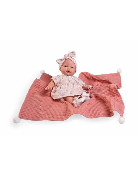 BIMBA LAGRIMITAS CON MANTITA DE PRIMAVERA 37CM. ANTONIO JUAN