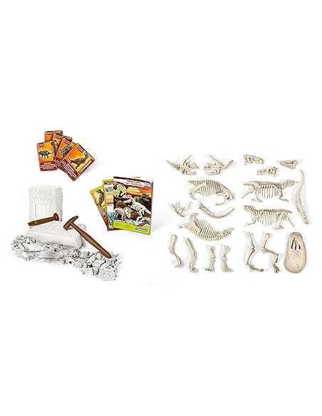 ARQUEOJUGANDO T-REX I TRICERATOPS. CLEMNTONI