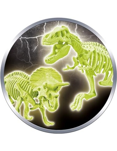 ARQUEOJUGANDO T-REX I TRICERATOPS. CLEMNTONI