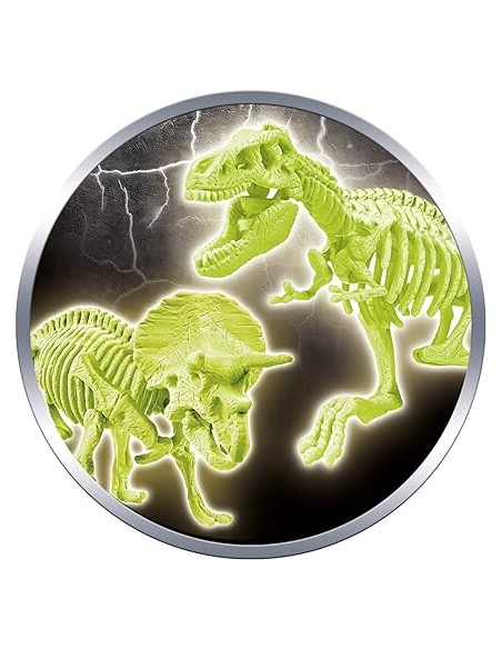 ARQUEOJUGANDO T-REX I TRICERATOPS. CLEMNTONI