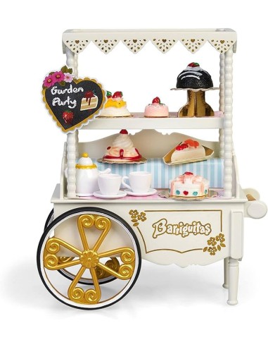 BARRIGUITAS CARRITO DE MERIENDAS CON MUÑECA....